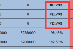 EXCEL表格中出现#DIV/0!怎么消除