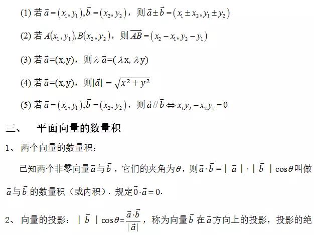 高中数学定义、定理、公式、结论、方法，最全面最靠谱，快收藏