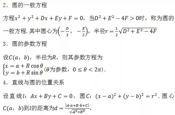 高中数学所有公式大总结，还不给孩子转走？