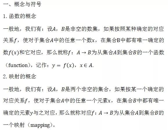 高中数学所有公式大总结，还不给孩子转走？