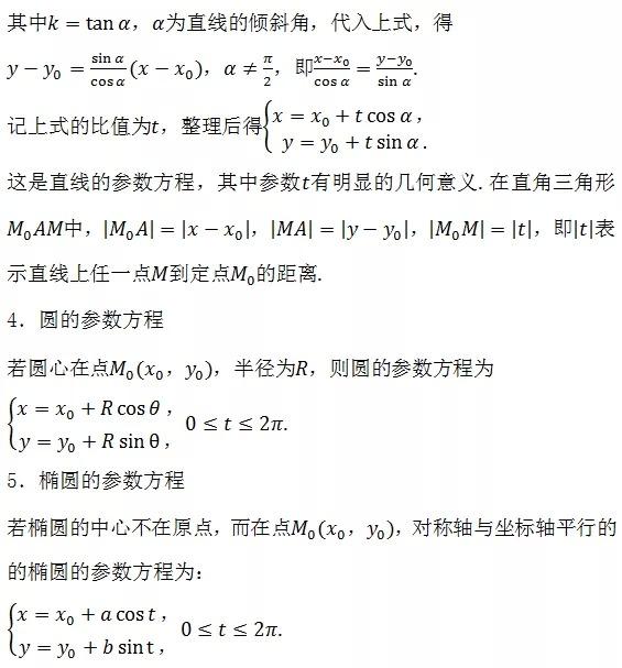 高中数学所有公式大总结，还不给孩子转走？