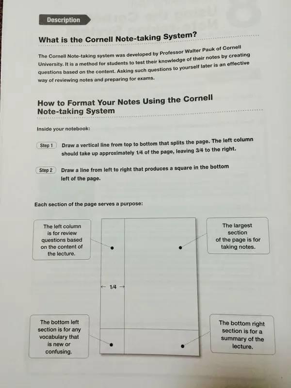 康奈尔笔记法（Cornell Note），传说中的学霸专属必杀技......